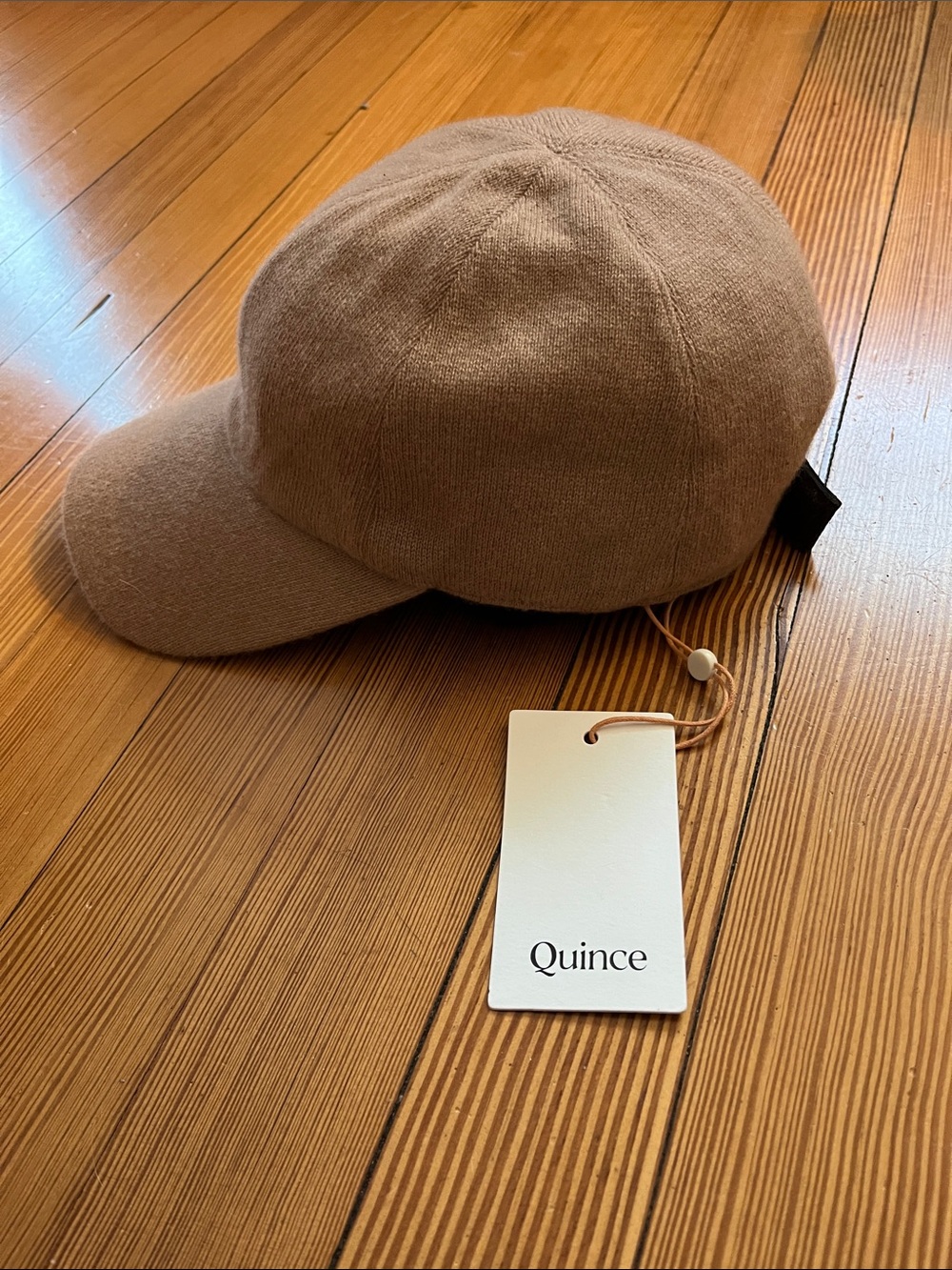 NWT Quince cashmere baseball hat - Picture 2 of 7